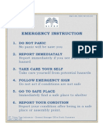 Emergency Instruction PDF
