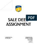 Sale Deed