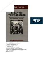 Introducción Al Salvaje Metropolitano