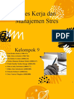 Kelompok 9 - PPT STRES KERJA - 13F5