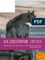 G K Chesterton - Ereticii PDF