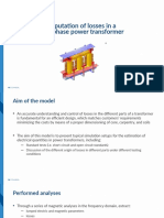 Computation Losses in Three Phase Power Transformer 55