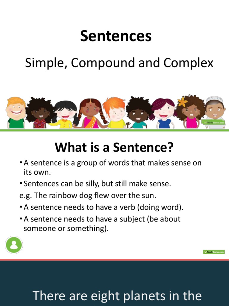 5.3 Simple, Compound, and Complex Sentences | PDF | Sentence ...