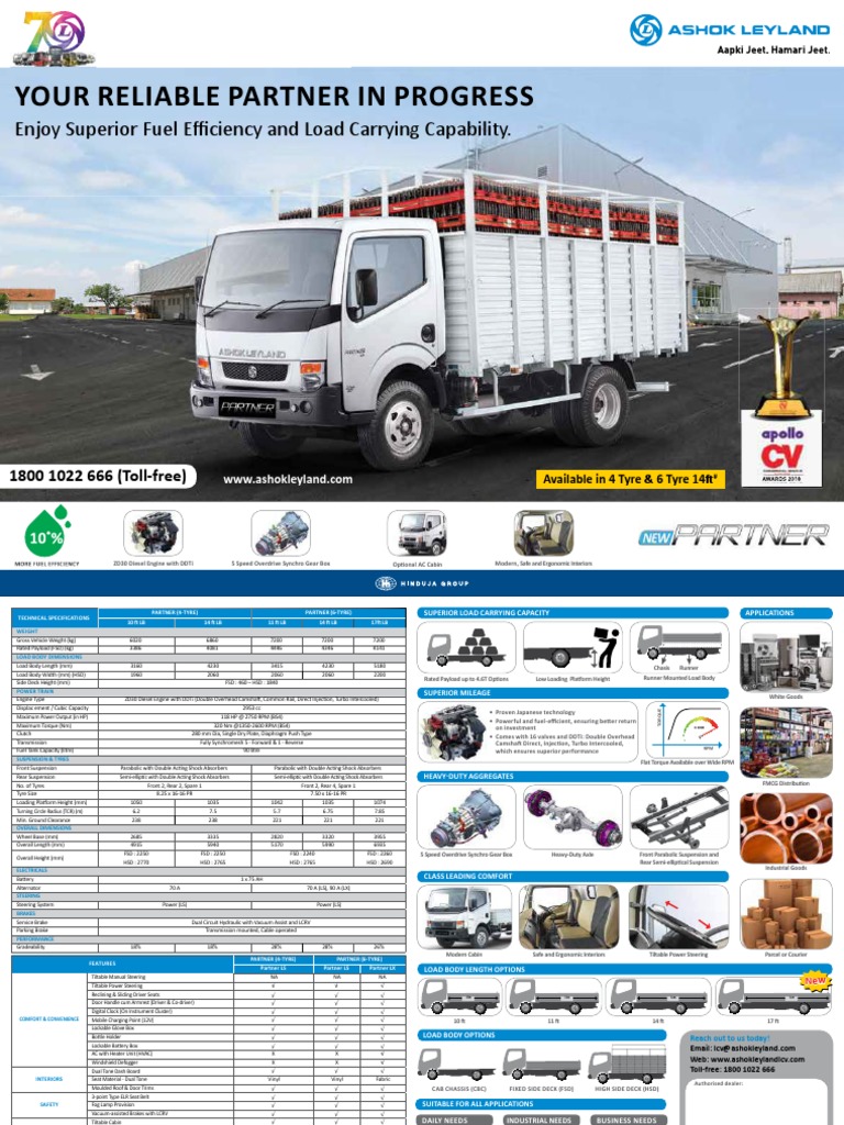 Ashok Leyland Truck Tech Manual | PDF | Transmission (Mechanics