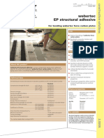 02.020A Webertec EP Structural Adhesive