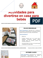 Actividades para Casa Bebés