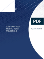 2018-19 Budget Medium-Term Projections PDF
