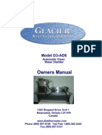 Glacier D-3AD Manual