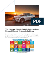 National Electric Vehicle Policy & The Dawn of Electric Vehicles PDF