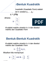 Matrik Definit Positif