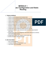 MODULE 1 Statis Routing PDF