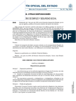 Convenio Colectivo de La Banca (BOE) PDF