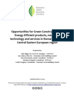 Green Building Product&Services Market For Romania&CEE