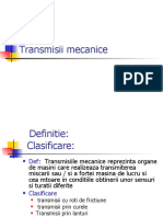 Transmisii Mecanice Roti Frictiune