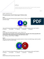 Ayo Sekolah Fisika - Penyelesaian Soal Hubungan Roda-Roda