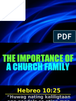 The Importance of A Church Family