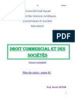Droit Commercial Cours Complet (Version 2) - 1