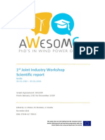 HL7 AWESOME_1st Joint Industry Workshop scientific report