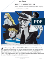 A Hundred Years of Fellini - The New Yorker