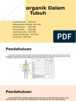 Bioanorganik Dalam Tubuh