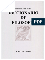 48 - José Ferrater Mora - Diccionario Filosófico B PDF