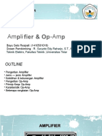 [PDF] Pengertian Amplifier dan Op - Amp.pptx