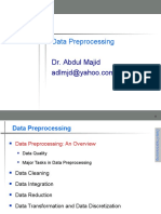 Lect 3. Data Preprocessing