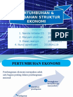 Pertumbuhan Dan Perubahan Struktur Ekonomi