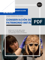 Conservación de Patrimonio Metálico