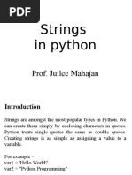 Strings in Python