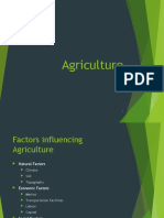 Agriculture