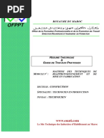 Pr-08-Maîtrise des techniques de réapprovisionnement et de mise en fabrication