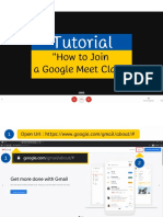How to Join a Google Meet Class