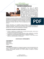 Funciones Asistente Adminsitrativo