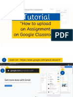 How To Upload An Assignment On Google Classroom