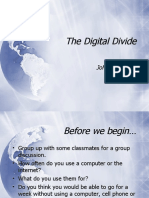 The Digital Divide: John Vennewitz