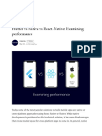 Flutter Vs Native Vs React-Native Examining Performance PDF
