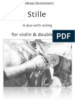 Stille Duo Violin and Double Bass