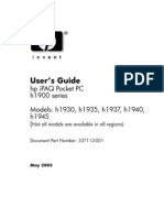 HP iPAQ H1940-1945 Series User Guide