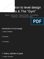 01 - LD - Introduction To Level Design Basics