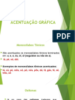 Regras de acentuação gráfica