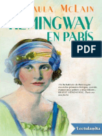 Mrs Hemingway en Paris - Paula McLain