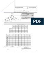 Comportamiento de una estructura tipo armadura sometida a cargas