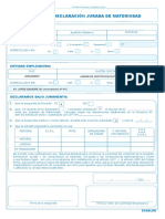 Declaracion Jurada PDF