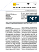 Desarrollo de competencias y talento para un trabajo saludable y sostenible