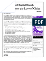 Discover the Love of Christapril2020.Publication1
