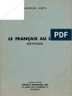 Le Français Au Lycée Méthode. Ie Et IIe Années by Guerreiro Murta PDF