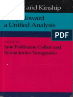 Jane Collier, Sylvia Yanagisako - Gender and Kinship - Essays Toward A Unified Analysis (1990, Stanford University Press) PDF