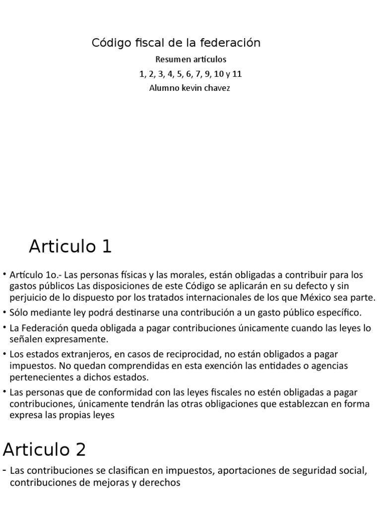 Código Fiscal De La Federación 2025 Pdf – WIYOI