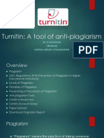 Turnitin-A-Tool of Anti-Plagiarism